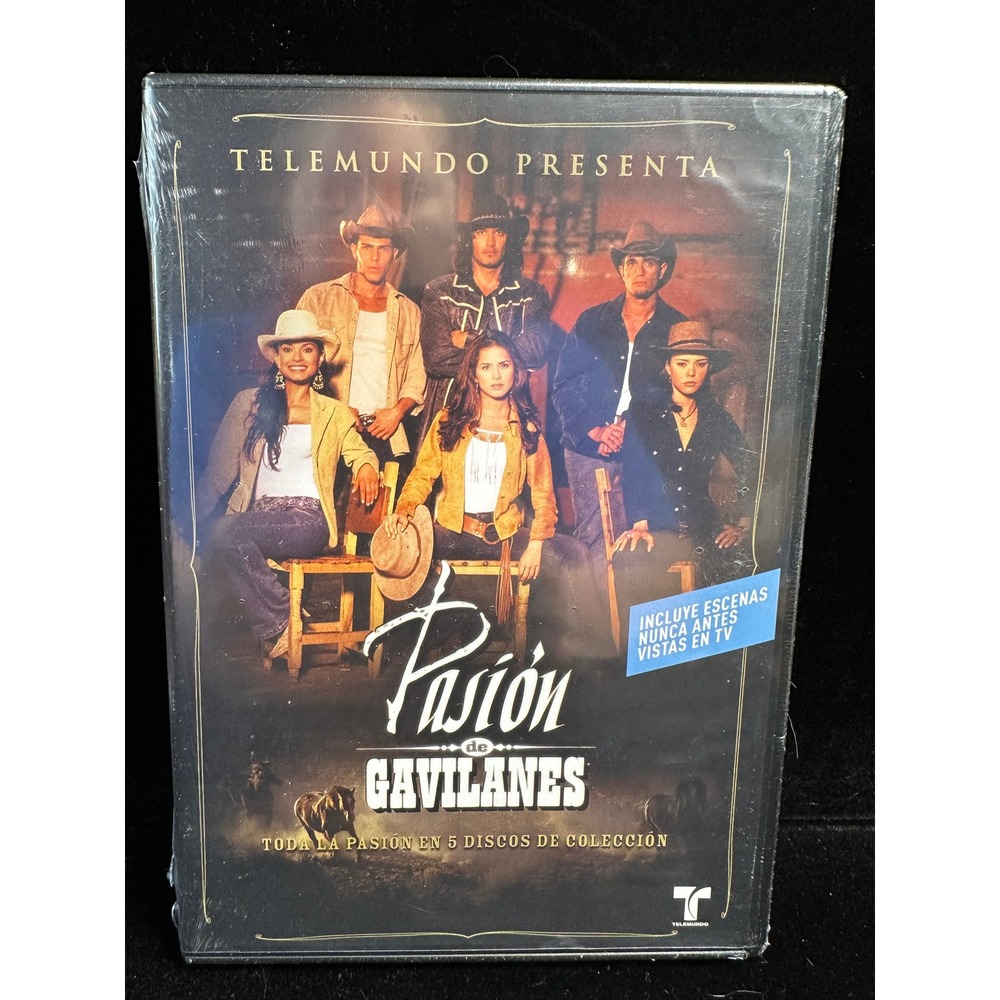 Pasion de Gavilanes Telemundo 5 Disc DVD Collection New Sealed Spanish Telenovel